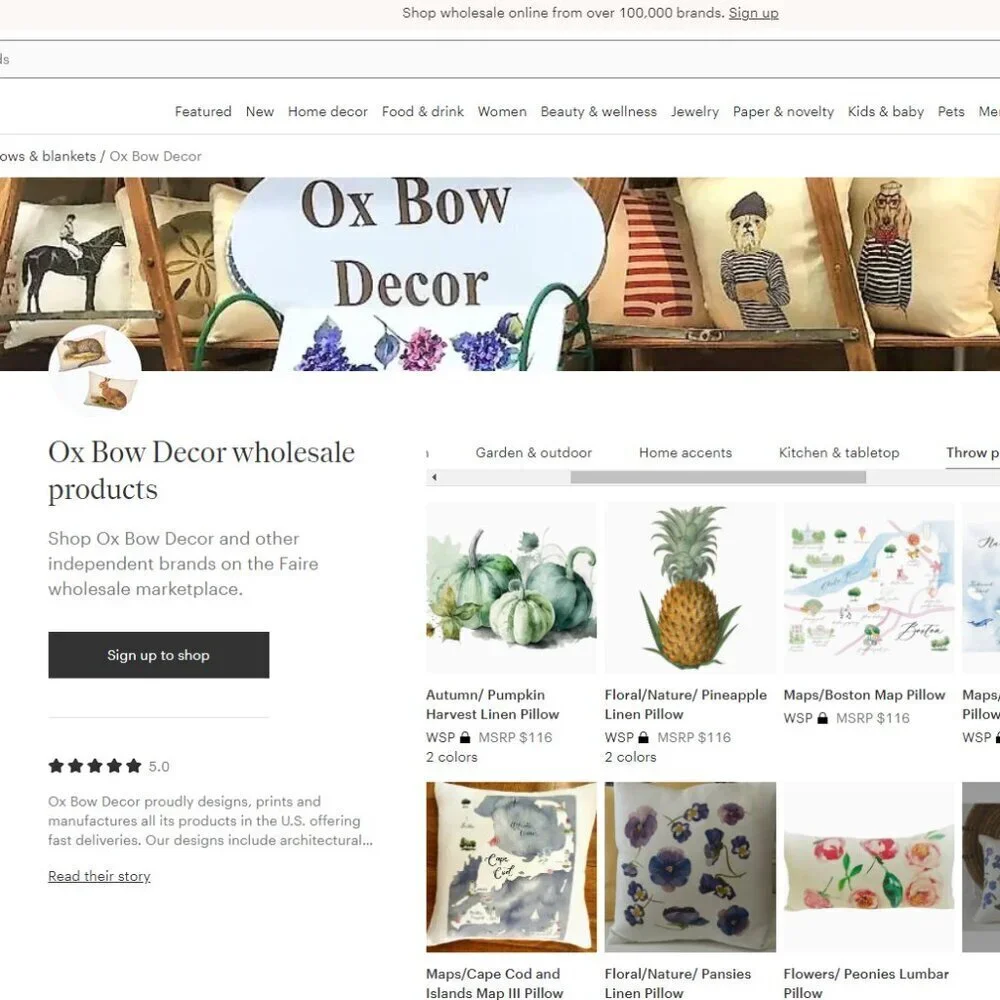 Ox Bow Decor brand new